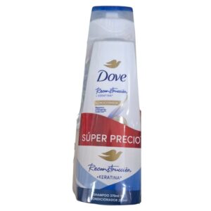 DOVE SHAMPOO RECONSTRUCCION 370ML ACONDICIONADOR 200ML