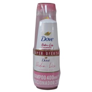 DOVE SHAMPOO HIDRALISO 400ML ACONDICIONADOR 200ML