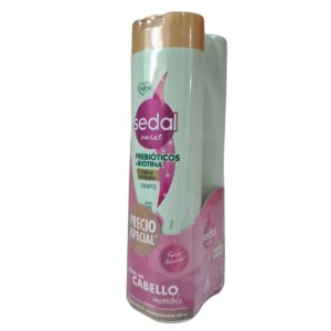 SEDAL SHAMPOO PREBIOTICOS BIOTINA 6X2X340ML ACONDICIONADOR