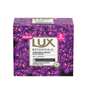 JABON LUX ORQUIDEA NEGRA 16X3X125G