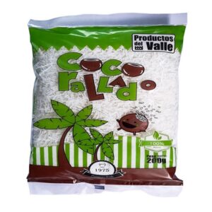 COCO RALLADO 200GR PRODUCTOS DEL VALLE