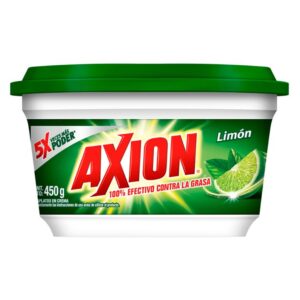 LAVAPLATOS AXION CREMA LIMON 450GR