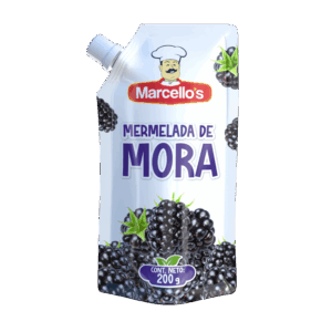 MERMELADA DE MORA MARCELLOS DOYPACK 200G