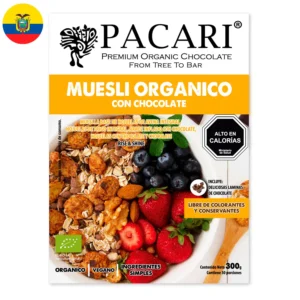 MUESLI ORGANICO CON CHOCOLATE ORG PACARI SL