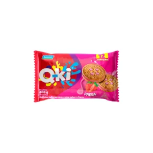 GALLETA QKI FRESA 408GR 12DISPX12UND