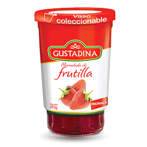 MERMELADA FRUTILLA 270G VASO GUSTADINA
