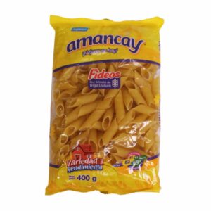 FIDEO PLUMA GRANDE 400GR AMANCAY