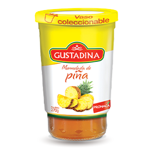 MERMELADA PIÑA 270G VASO GUSTADINA