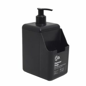 PORTA ESPONJA DISPENSADOR COZA NEGRO