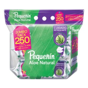TOALLA HUMEDA ALOE VERA PACK 250 PAÑITOS