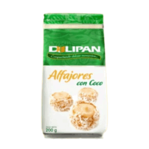 FUNDA ALFAJORES CON COCO DELIPAN 200GR