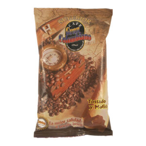 CAFE GRAN COLOMBIANO TOSTADO Y MOLIDO FUNDA 200 GR