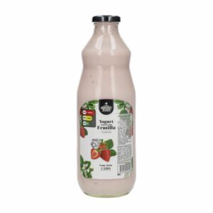 YOGURT ENTERO FRUTILLA GOURMET MANATIALES 1LT