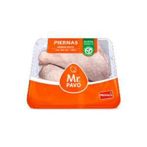 PIERNAS DE PAVO EN BANDEJA MR PAVO