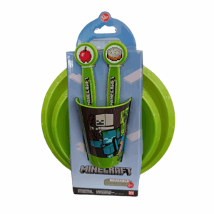 VAJILLA DE 5 PIEZAS MINECRAFT 40600