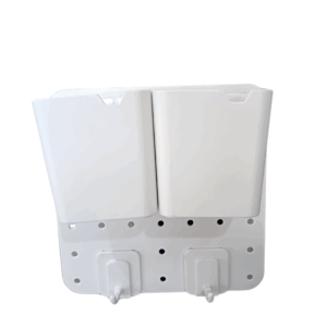 ORGANIZADOR DE COCINA PLASTICA PARA PARED BLANCA HXP00673