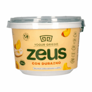 YOGUR GRIEGO ZEUS CON DURAZNO 400G