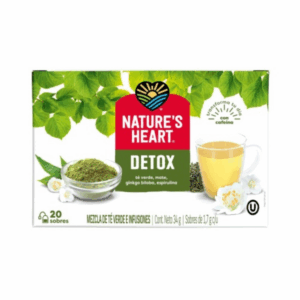 NATURES HEART TE VERDE DETOX 34 G