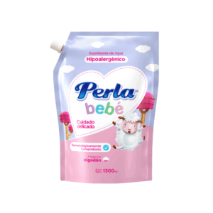 SUAVIZANTE PERLA BEBE ALGODON 1300ML
