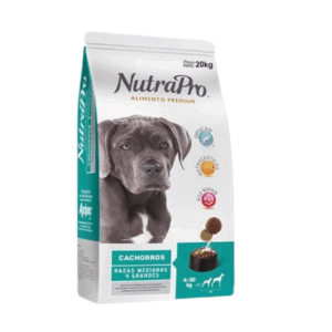 CROQUETAS NUTRA PRO PERRO CACHORRO RMG 20KG