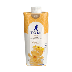 LECHE TONI SEMIDESCREMADA VAINILLA 750ML