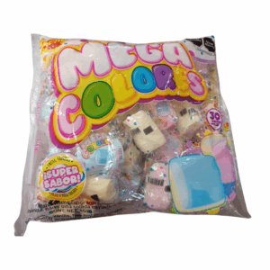 MALVAVISCOS MEGA COLORES FRESA 450G X 30UND
