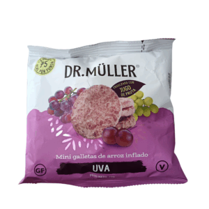 DR MULLER MINI GALLETAS UVA ROJA 25G