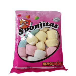 SPONJITAS MASMELOS SABORES SURTIDOS 100G