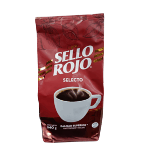 CAFE SELECTO SELLO ROJO TOSTADO Y MOLIDO 340
