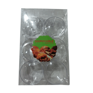 JARRO PLASTICO C/CUCHARA TRASNPARENTE DIPOSABLE SET6