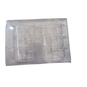 REPOSTERO PLASTICO REDONDO TIPO OLLA SET6 X1