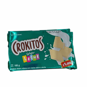 CROKITO WAFFER LECHE 165G X24 UND