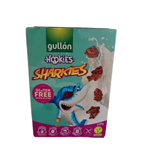 GULLON HOOKIES SHARKIES SIN GLUTEN CAJA 250G