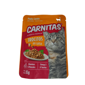 TROCITOS EN SALSA DE POLLO Y CERDO 85GR