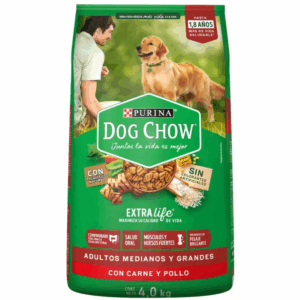 DOG CHOW ADULTOS MEDIANOS-GRANDE 4 KILOS