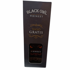 WHISKY BLACK OWL OSB VASO 750 ML
