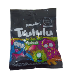 GOMITAS TRULULU MUTANTES SPLASH 80G
