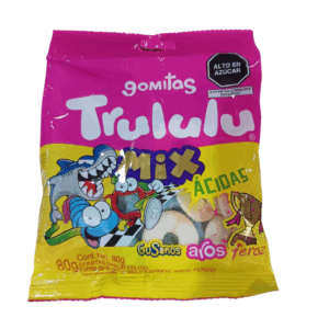 GOMITAS TRULULU MIX ACIDAS 80G