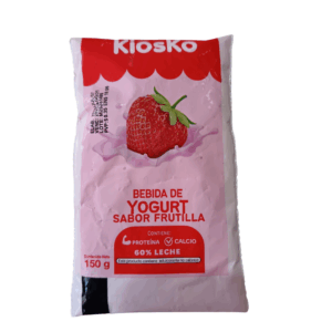 YOGURT BEBIBLE KIOSKO FRUTILLA FUNDA 150G