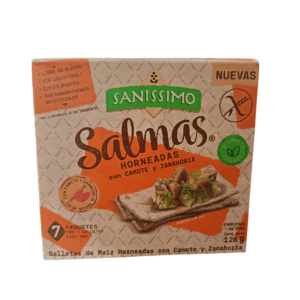 SANNISIMO SALMAS CAMOTE Y ZANAHORIA 126G